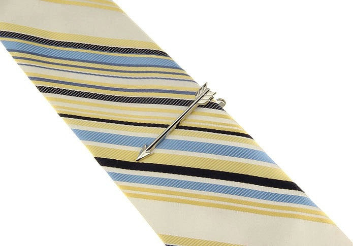 Silver Arrow Tie Bar, Unbreakable Man - 2