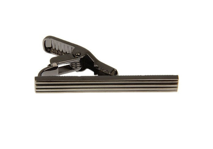 Bronze Ribbed Tie Bar, Unbreakable Man - 2