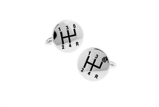Gear Stick Cuff Links