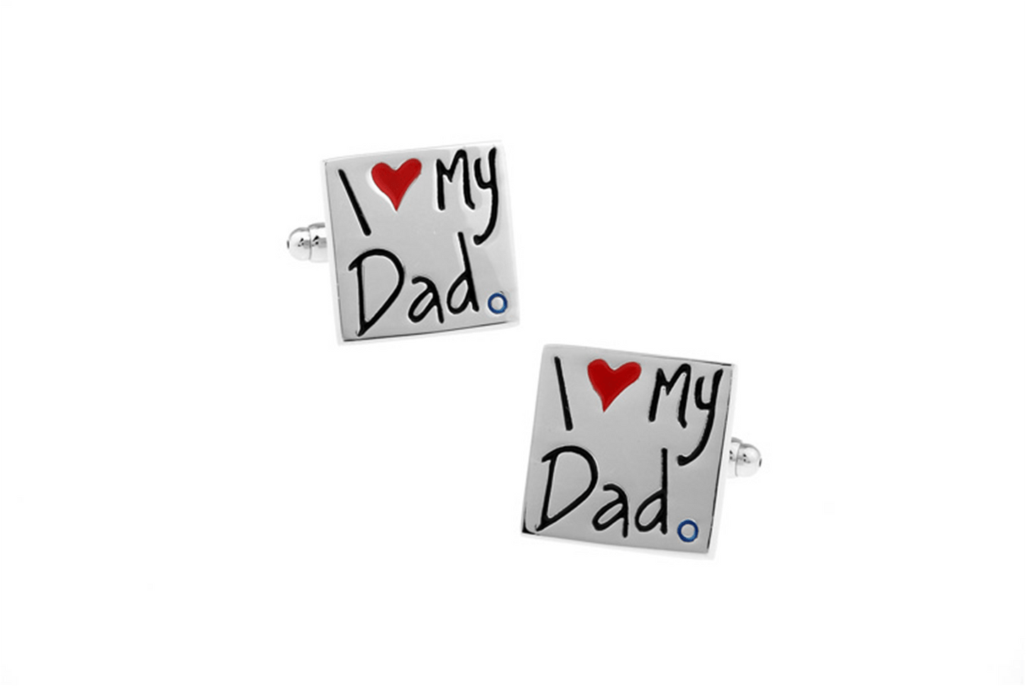 I Love My Dad Cuff Links