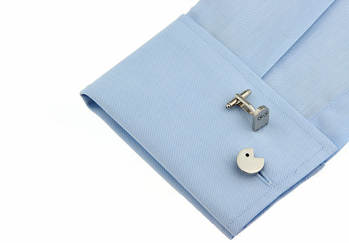 Pac-Man cufflinks