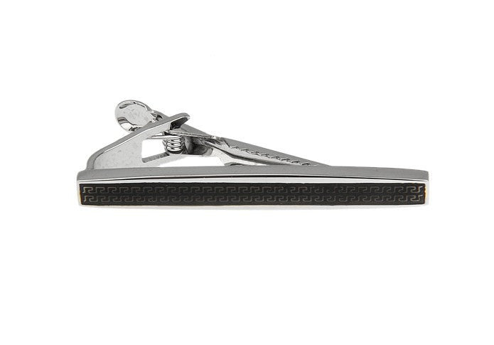 Black Inlay Tie Bar, Unbreakable Man - 2