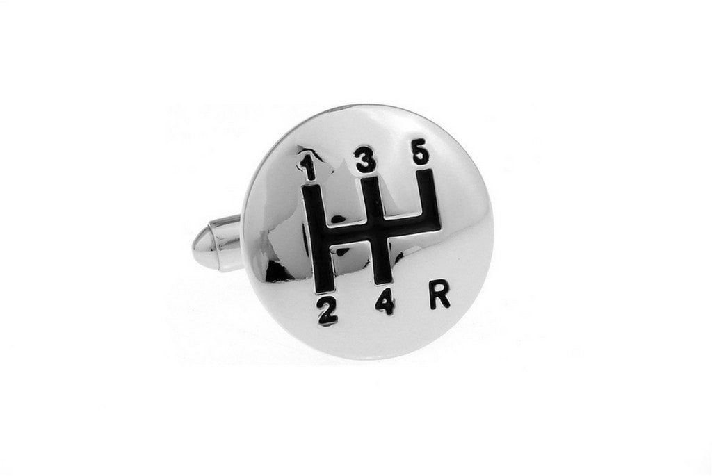 Gear Stick Cuff Links