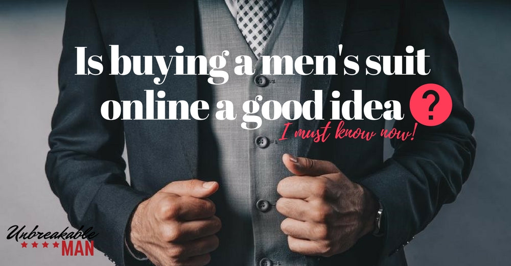 Is buying a men’s suit online a good idea?
