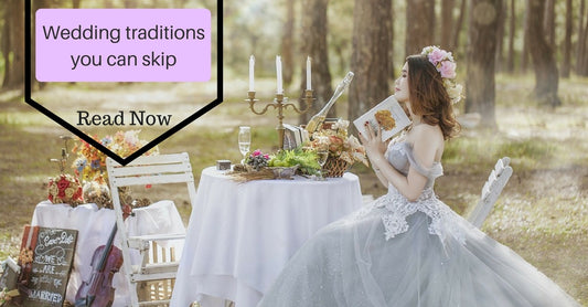 Wedding traditions you can skip