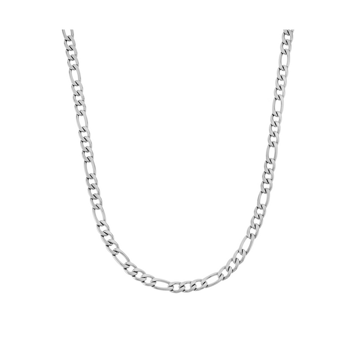 Figaro Stainless Steel 55cm Necklace