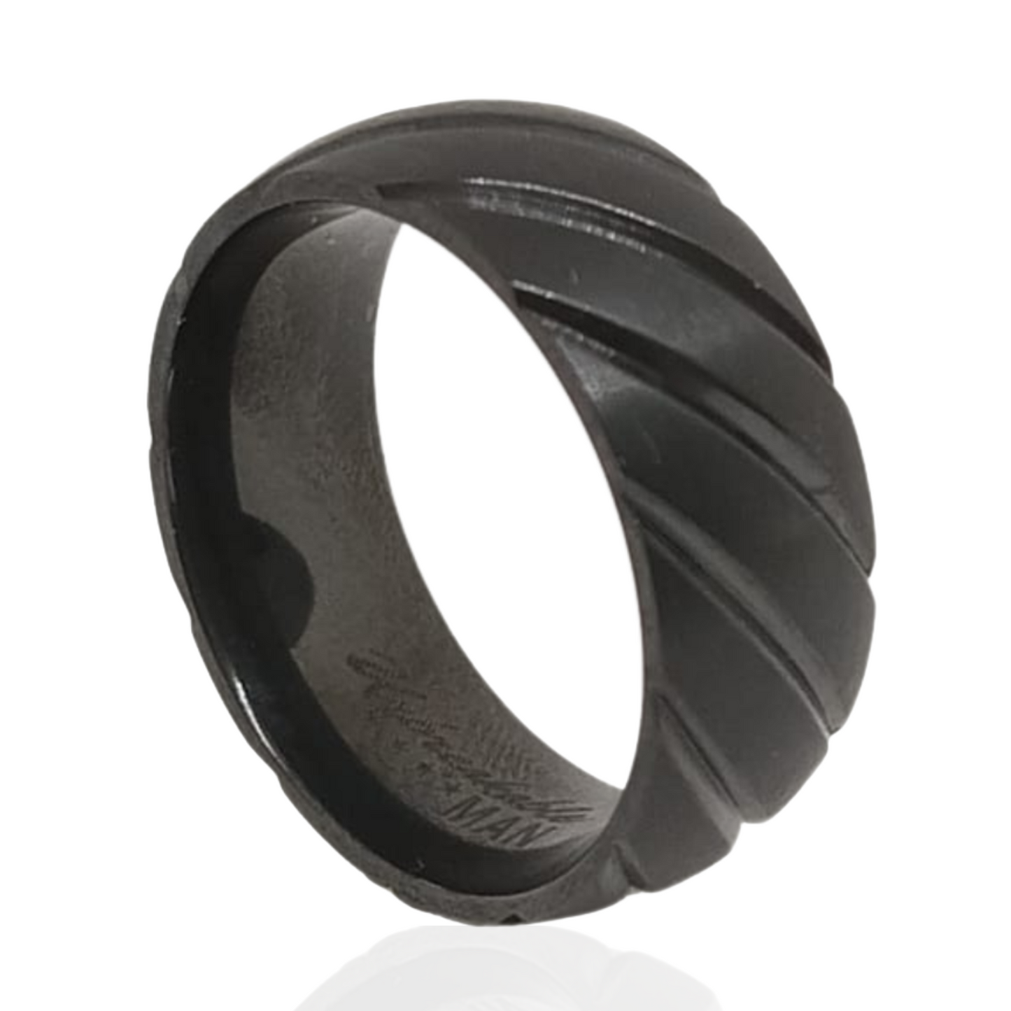 Grit Zirconium Ring