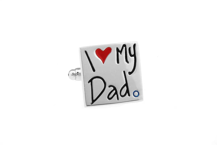 I Love My Dad Cuff Links, Unbreakable Man - 1