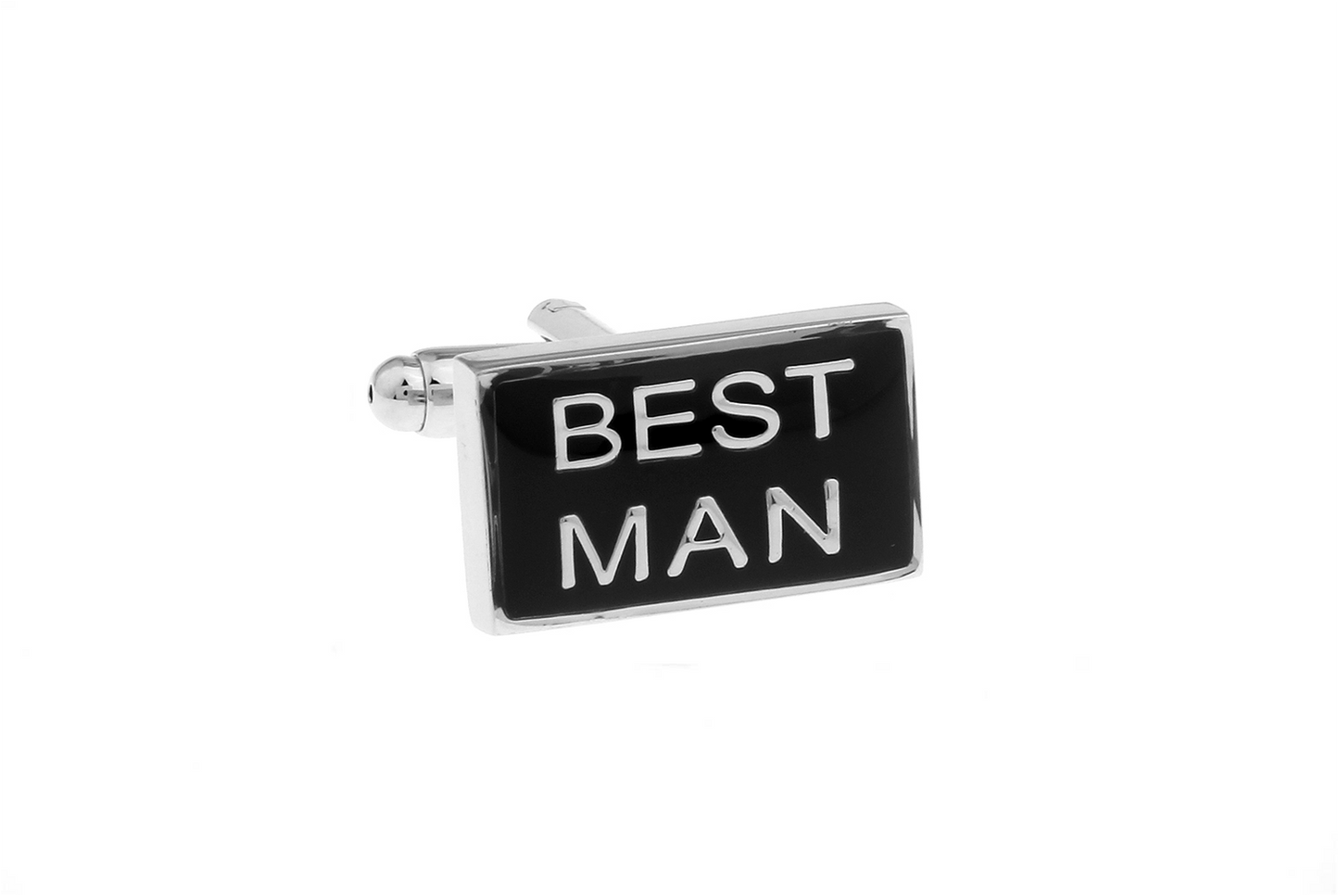 Best Man Cuff Links - Rectangular
