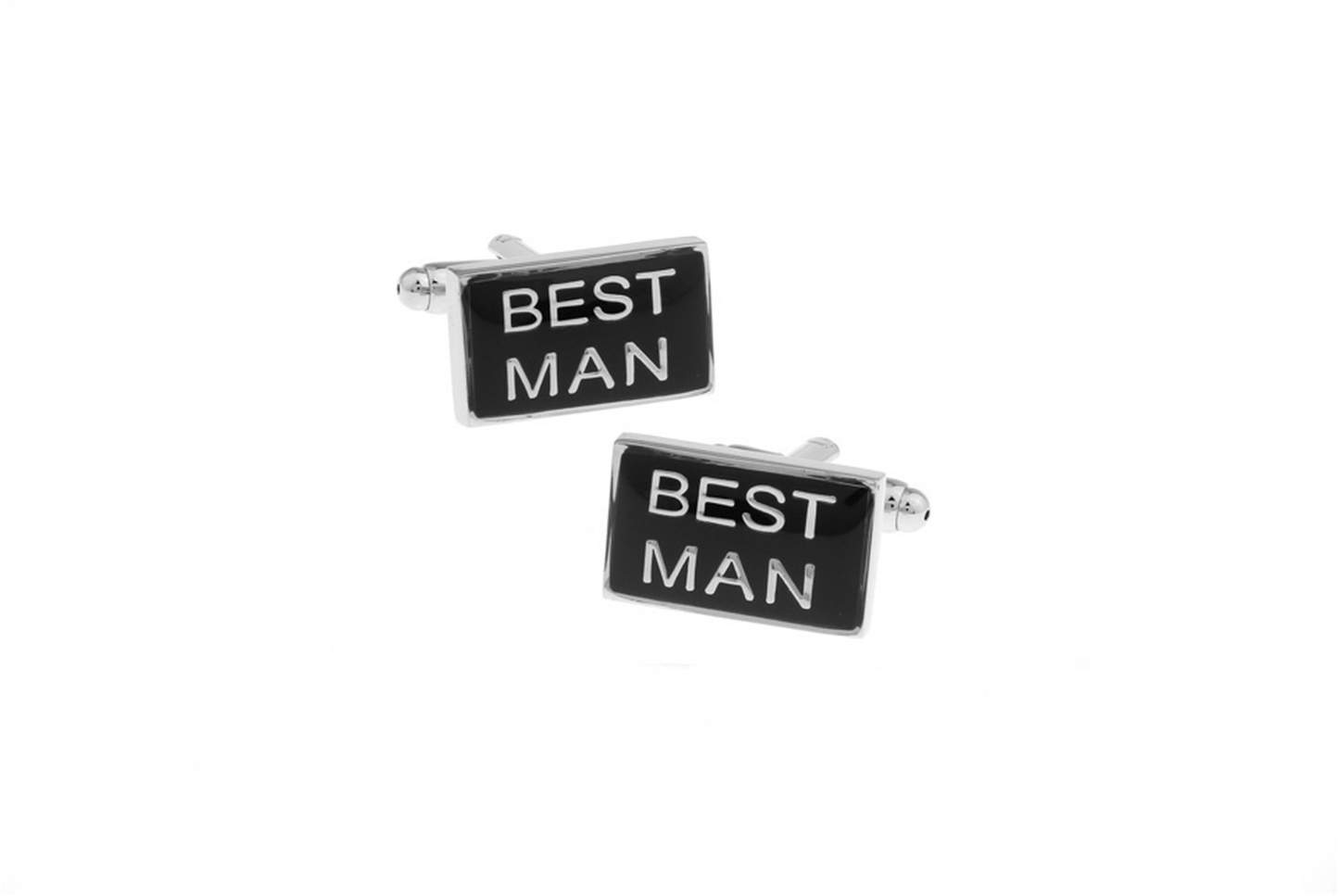 Best Man Cuff Links - Rectangular