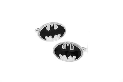 Batman Cuff Links - Silver, Unbreakable Man - 2