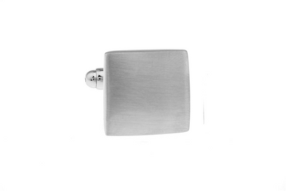 Elegant Brushed Cuff Links with engraving, Unbreakable Man - 1