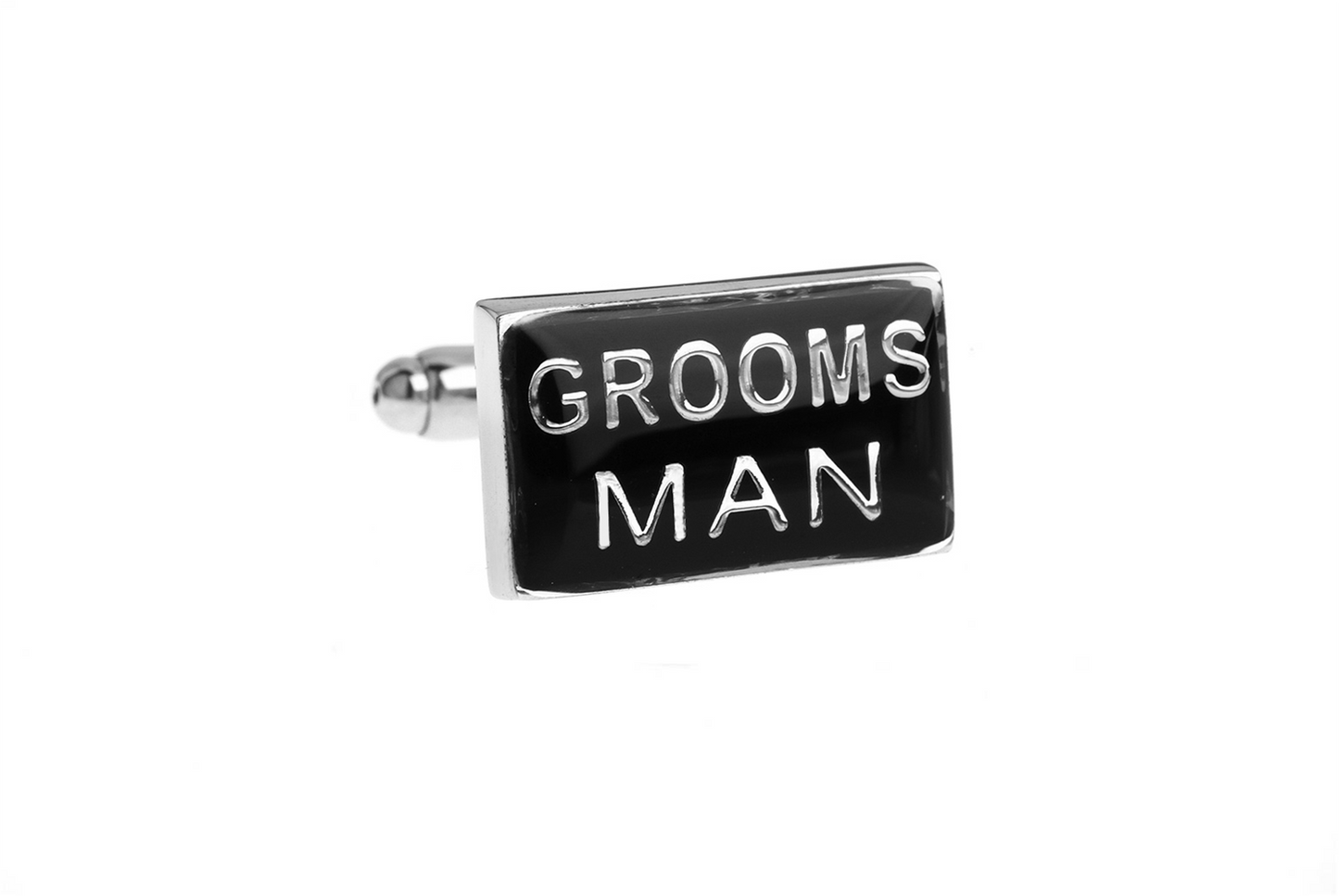 Groomsman Cuff Links, Unbreakable Man - 1