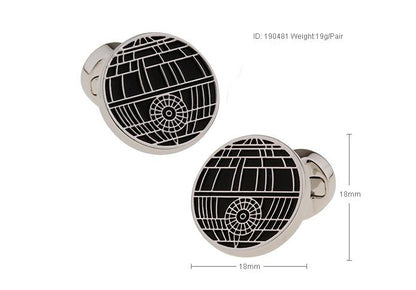 Death Star cufflinks