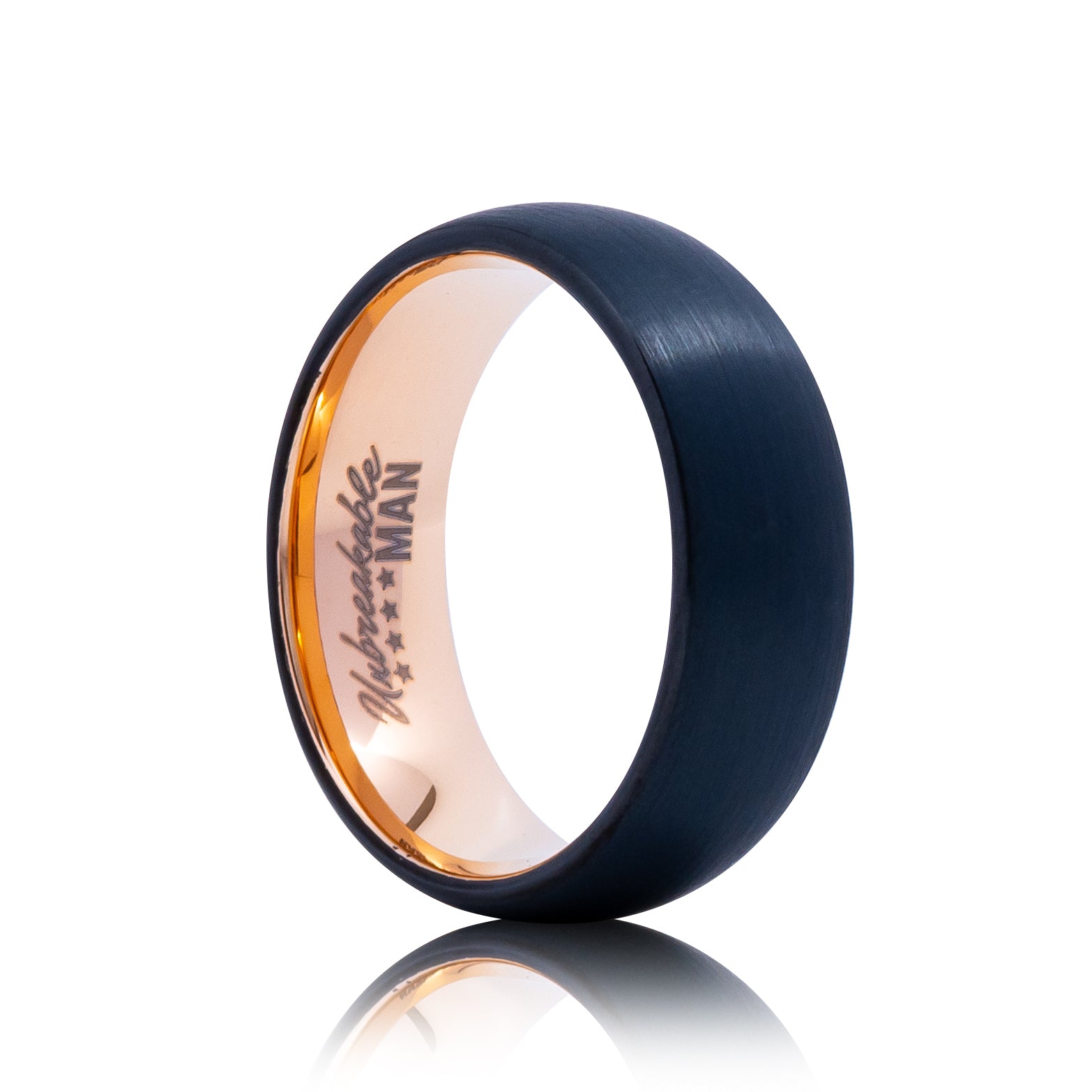 Unbreakable man 2025 tungsten rings